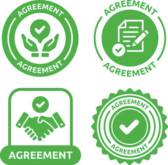 agreement, contract, deal, handshake, document, checkmark, approval, consent, partnership, business, legal, seal, stamp, green, icon, symbol, graphic, design, confirmation, accepted, verified, secure,