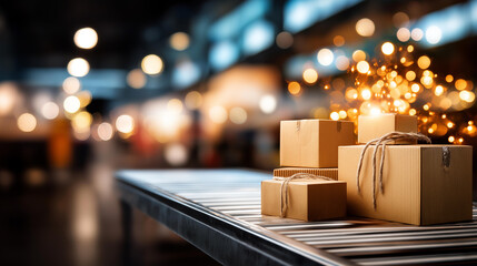 Faceless Courier Using a Building Service Corridor Door to Reach a Delivery Area Seen from Behind Showing Backstage Routes That Power Last Meter Logistics defocused corridor