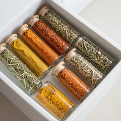 Kitchen Spice Drawer