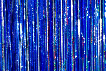 青いビニールテープの縦ライン／Vertical Lines of Blue Vinyl Tape