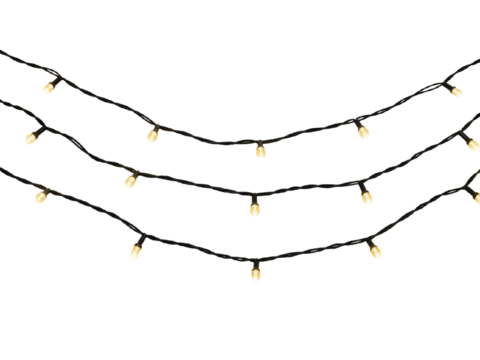 Warm White String Lights – Cozy, Minimalist Glow for Festive Ambiance

