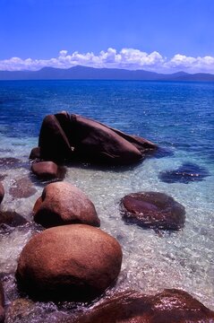 Fitzroy Island Landscape in Queensland Australia
