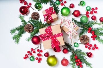 Colorful christmas lifestyle