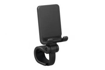 Black plastic car mount smartphone holder accessory