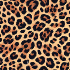 Leopard print pattern. Close-up on the design