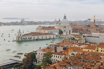 Obraz premium Grand Canal, Venice cityscape with Santa Maria della Salute