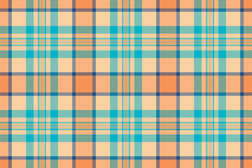 Seamless pixelated plaid pattern. Represents classic heritage, warm textiles, and cozy textures. Good for backgrounds, digital paper and festive designs.