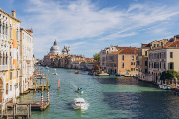 Venice Grand Canal cityscape with Basilica di Santa Maria della Salute