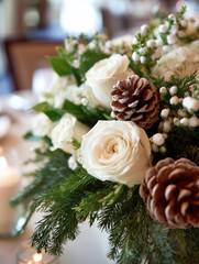winter centerpiece