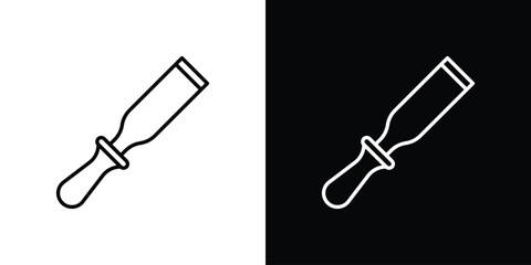 Chisel icon In Trendy Design Vector Eps 10