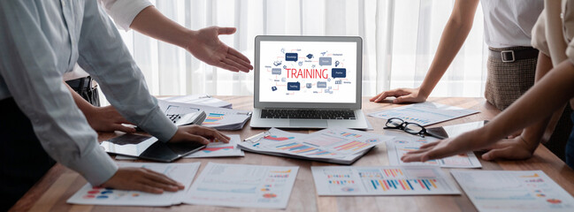 E-learning website with sofware for student to study online on the internet network brisk