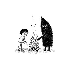 Feeling the heat a little ghost with a fiery bouquet is here to brighten your day and set your heart ablaze