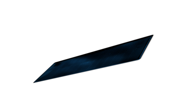 Effective 3x from standard, photovoltaic solar panel to small electronic devices, calculator, watch.