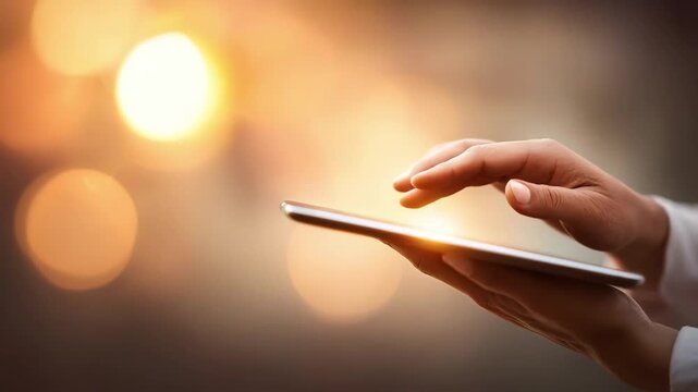 User holding a tablet while participating in a fastpaced online auction showcasing seamless interface navigation and bid placement.