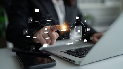 Digital document management system streamlines file access, document sharing, document tracking, and document storage for secure and efficient operations. Latch