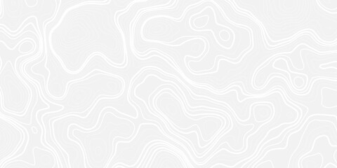 White wave paper curved reliefs abstract background, Abstract topographic contours map background, topography line map. Vintage outdoors style. World map Template. Stock vector	
