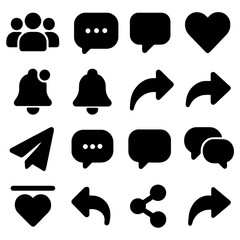 Web Icons: A curated collection of web icons, meticulously crafted in a sleek, minimalist style. These versatile symbols are perfect for enhancing your digital designs, websites, and applications.