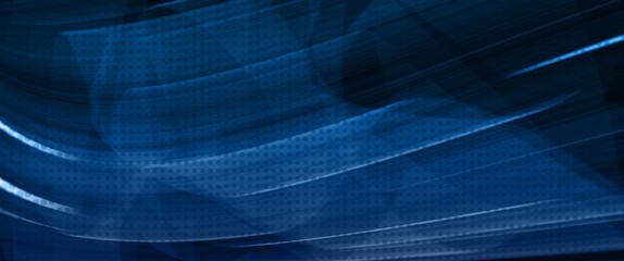 Abstract blue background with motion blur and halftone texture
