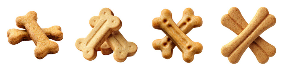 Delicious bone shaped dog biscuits, crunchy treats to reward your loyal companion, show love with these tasty snacks, a perfect pet food for happy healthy dogs