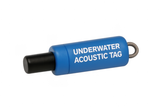 Underwater acoustic tag for animal tracking and marine biology