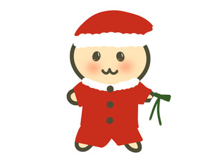 cute Christmas Santa character