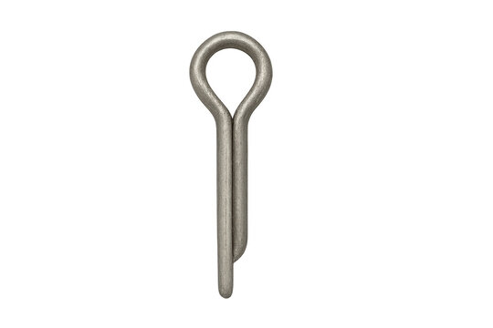 Metal cotter pin isolated work tool