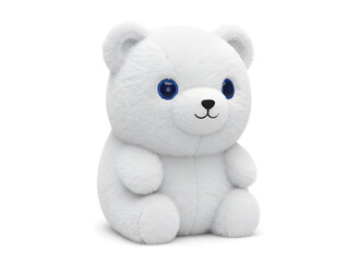 Cute White Bear Plush