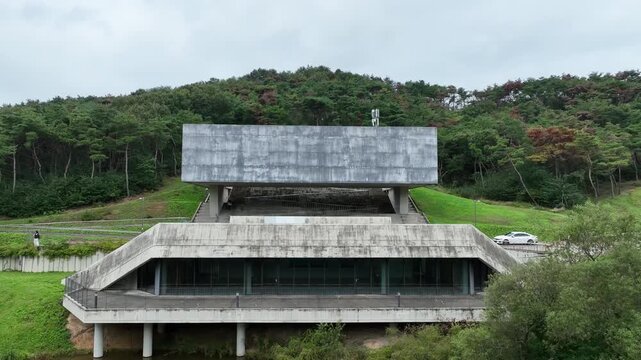 Aviation video of Dongguk University in Gyeongju