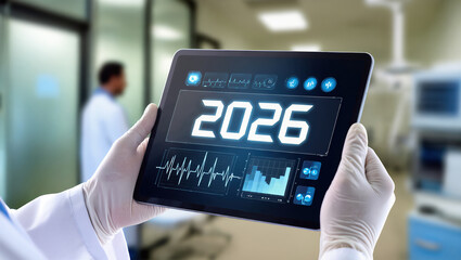 Future healthcare technology: tablet monitoring 2026 medical advancements.