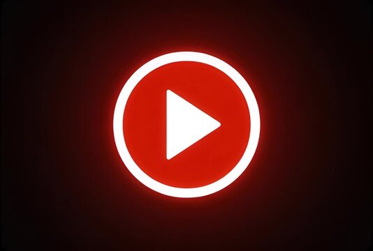 Start your journey now with a simple play button in sleek design and modern feel for any multimedia player