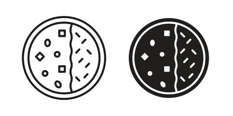 Kare raisu icon for template. Icon vector graphic set