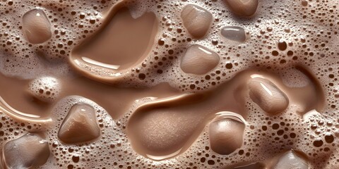 Creamy iced beverage