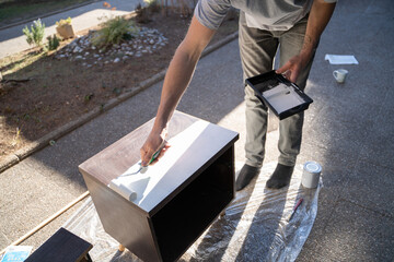 Sanding and Painting Furniture 