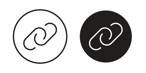 Link icon designs collection for mobile, ui, web.