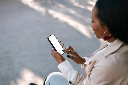 Hands with cell phone
