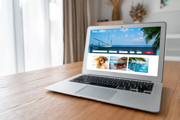 Online travel agency website for modish search and travel planning offers deal and package for...