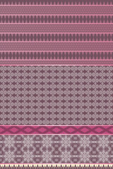 Thai art style pink fabric texture