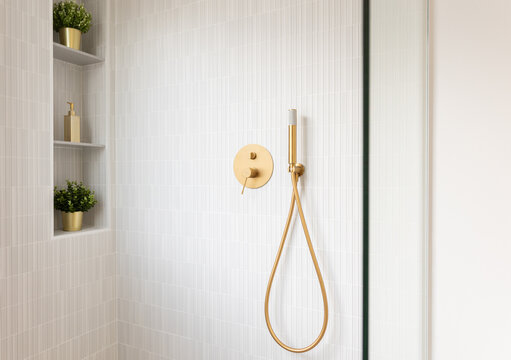 a modern bathroom
