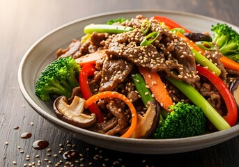  Pictures of Korean Beef Stir-Fry with Vegetables (Bulgogi Style)