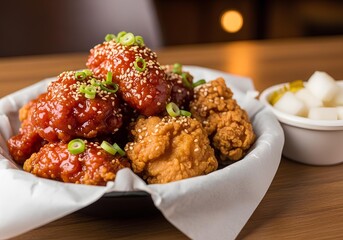 Picture of Korean fried chicken
