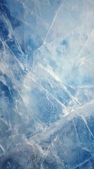 Obraz premium Stunning Blue Ice Texture with Intricate Cracks and Crystalline Surface Ideal for Winter Design Projects and Cold Temperature Visuals