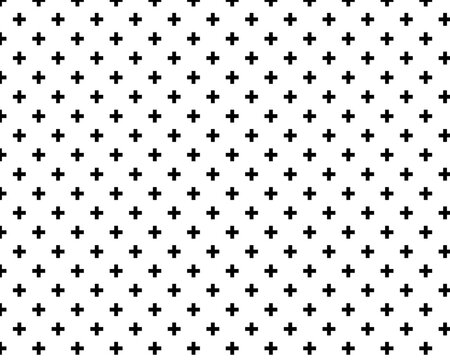 A view of a plus sign pattern, as a background.