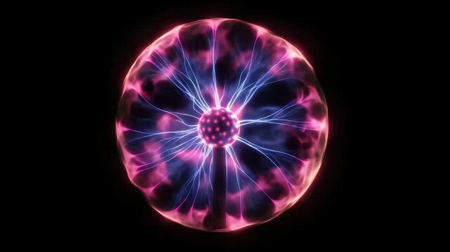 Exploring the beauty of electric plasma spheres in dark space