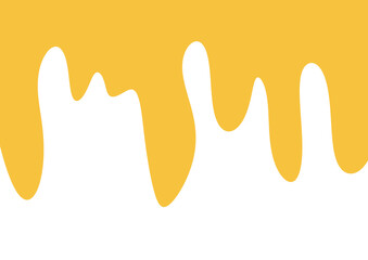 vector illustration of an abstract background melted orange element honey