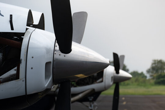 Aircraft Propeller and Engine Detail