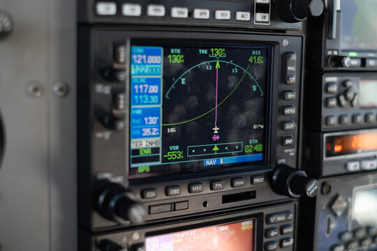 Aircraft Navigation Display Panel