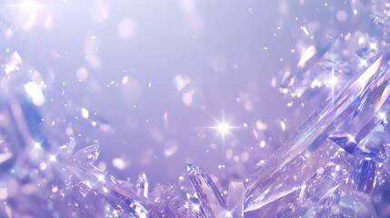 Wallpaper background illustration poster in light and shadow, Jewelry and diamond theme, absract, Korean KPop style, purple, pink and black