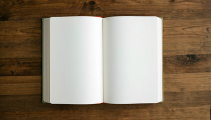 Open book ready for the reader to explore