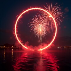 Schloss in flammen 2010 07 firecracker new year's eve firecracker holiday celebration background design firework festive party