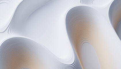 Minimal white technology background with soft curved shapes, subtle shadows, abstract tech design, smooth gradients, commercial-safe, no devices, no branding